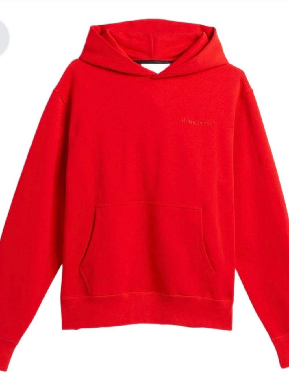 NWT adidas PW Basics Hood Vivid Red Sweatshirt Hoodie - S HUMANRACE HF9903